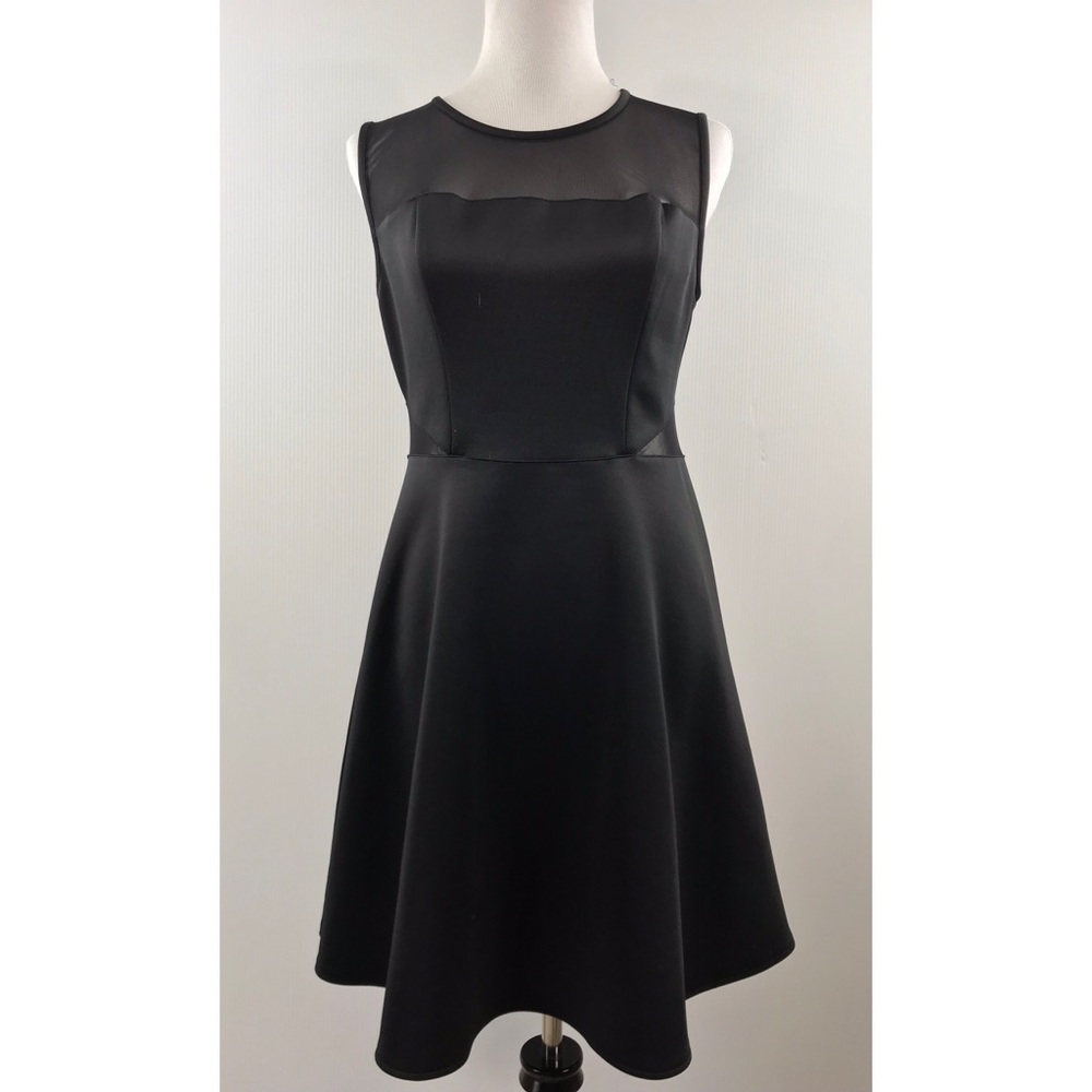 Bisou Bisou Black Sheer Dress